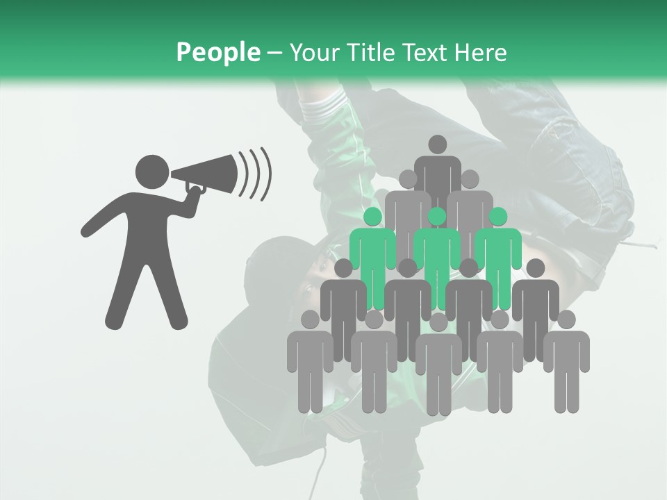 Agility Breakdance Fashion PowerPoint Template