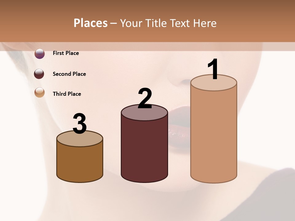 Woman Look Beautiful PowerPoint Template