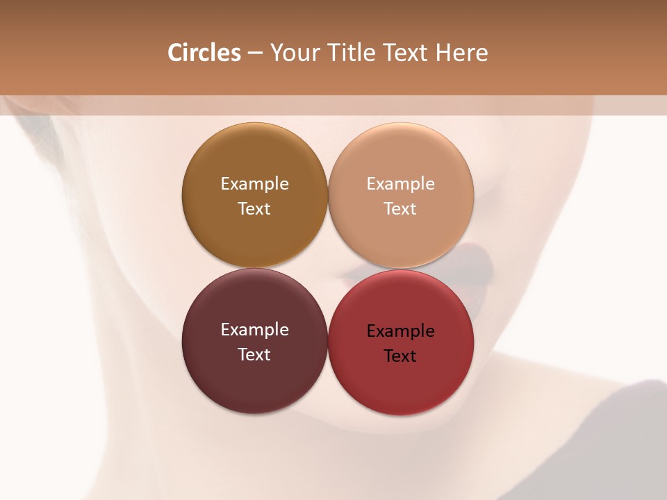 Woman Look Beautiful PowerPoint Template