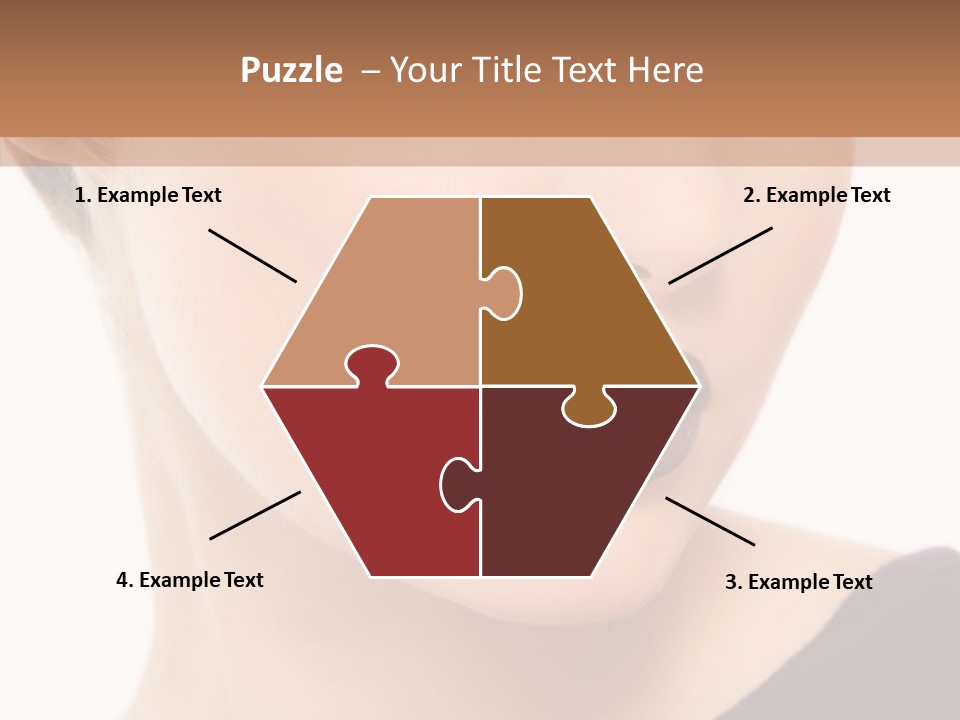 Woman Look Beautiful PowerPoint Template