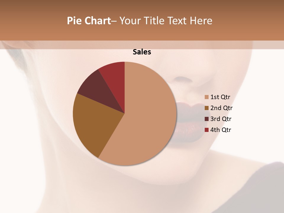 Woman Look Beautiful PowerPoint Template