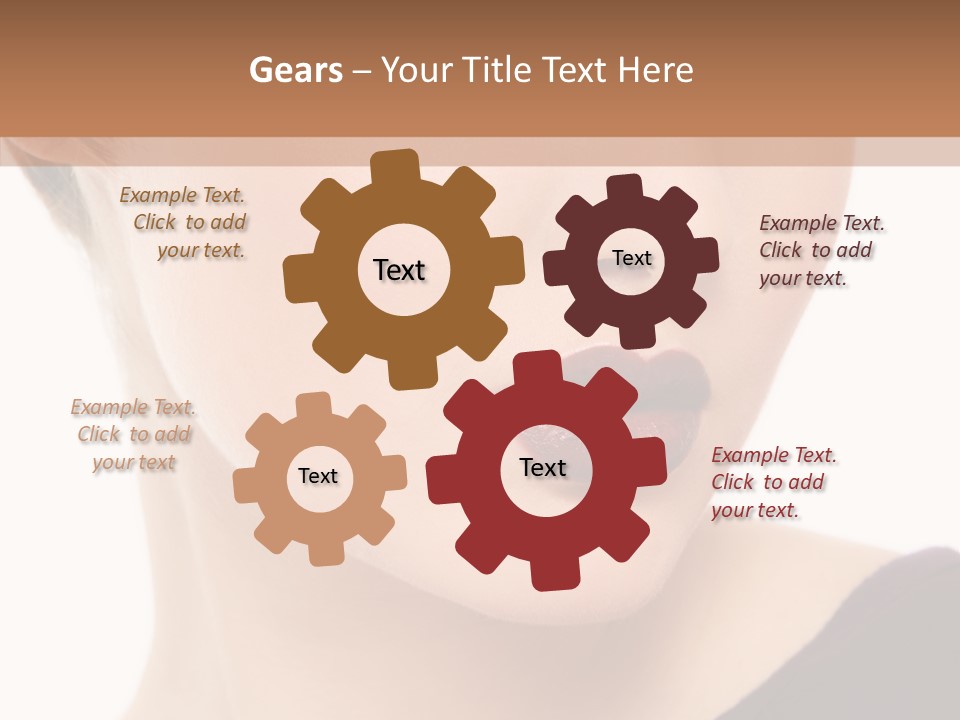 Woman Look Beautiful PowerPoint Template