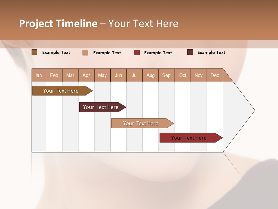 Woman Look Beautiful PowerPoint Template