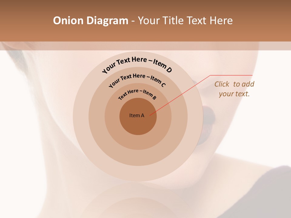 Woman Look Beautiful PowerPoint Template