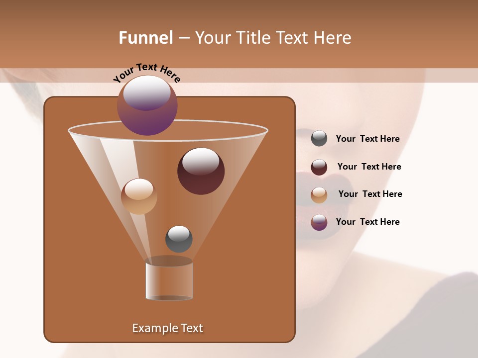 Woman Look Beautiful PowerPoint Template