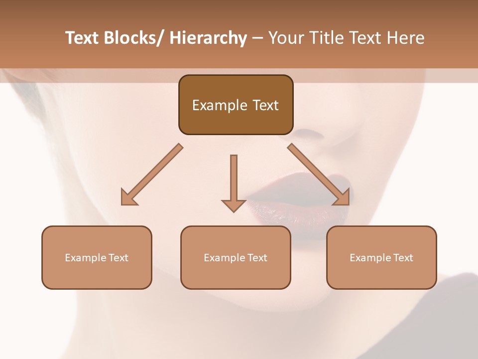 Woman Look Beautiful PowerPoint Template