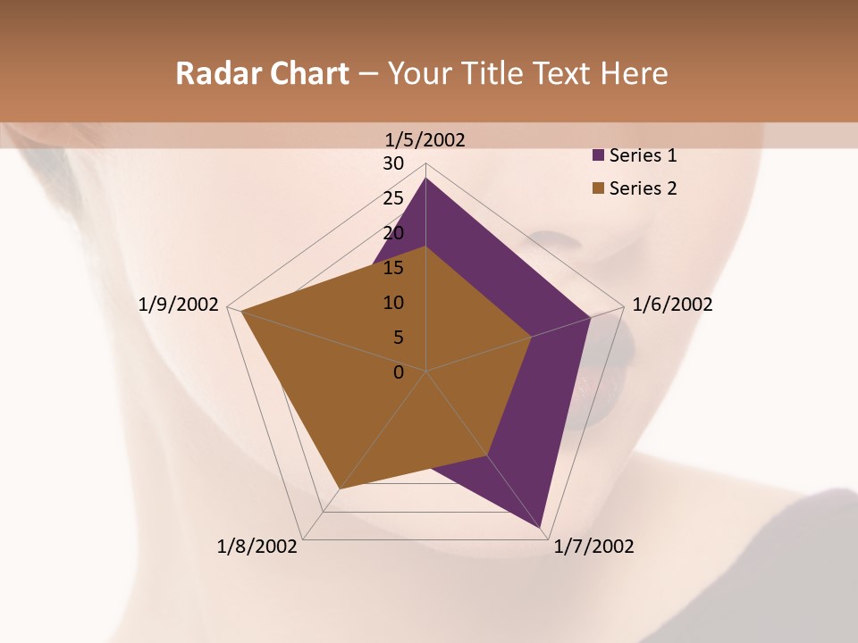 Woman Look Beautiful PowerPoint Template