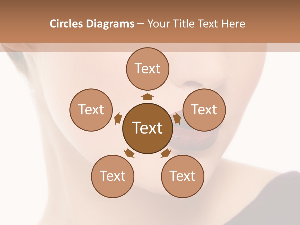 Woman Look Beautiful PowerPoint Template