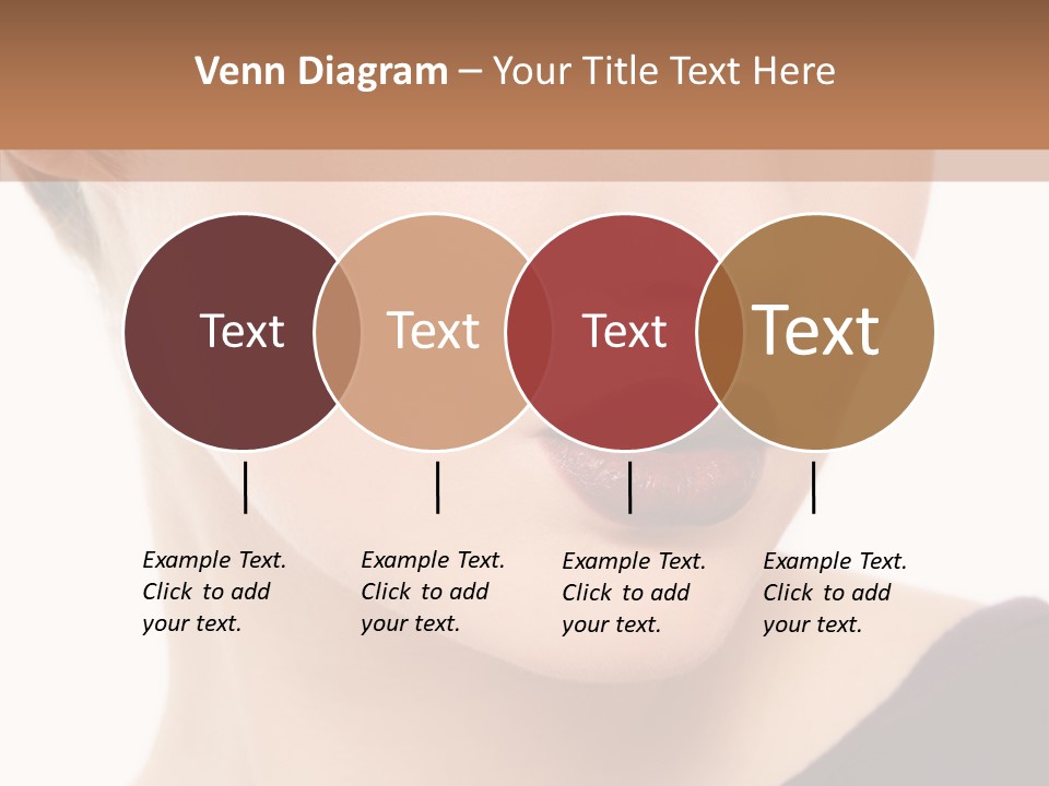 Woman Look Beautiful PowerPoint Template