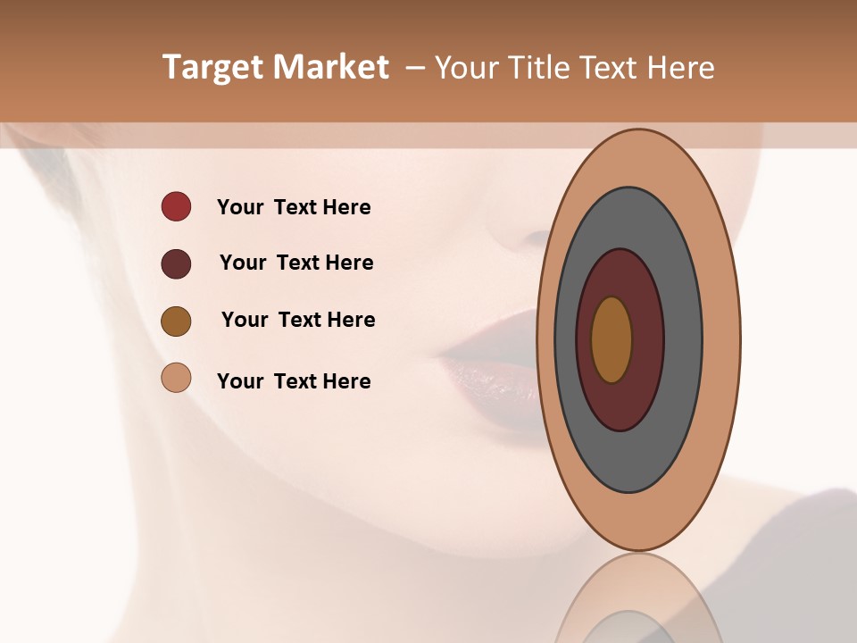 Woman Look Beautiful PowerPoint Template