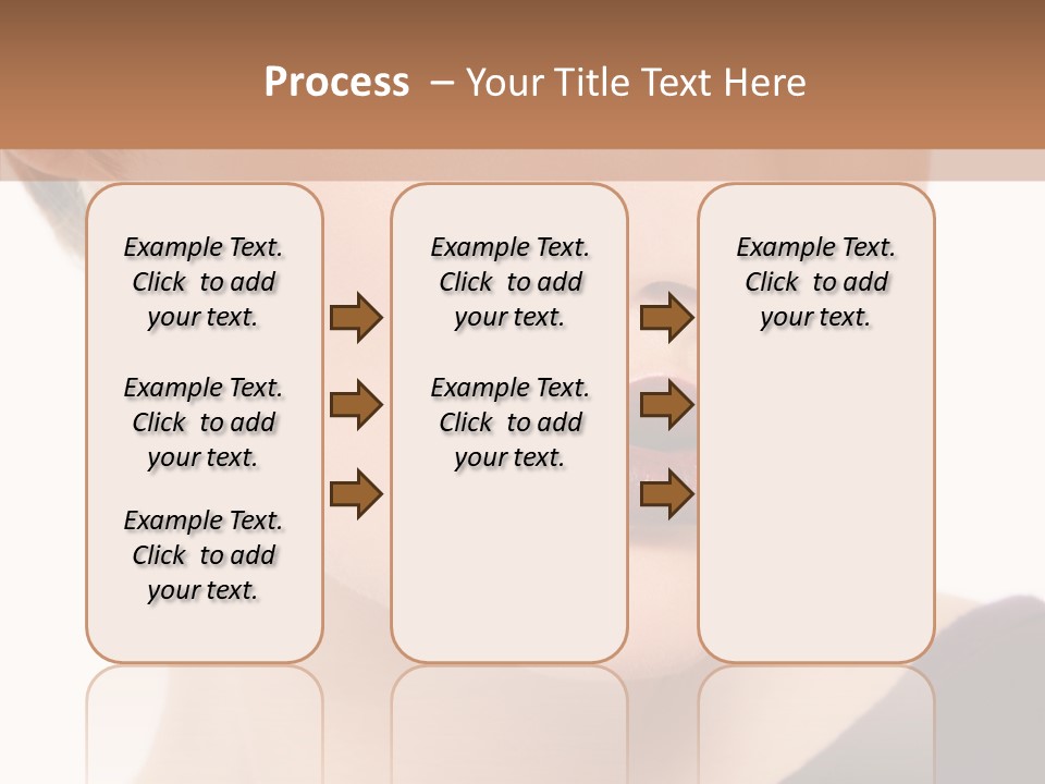 Woman Look Beautiful PowerPoint Template