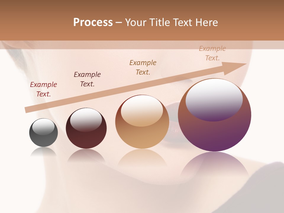 Woman Look Beautiful PowerPoint Template