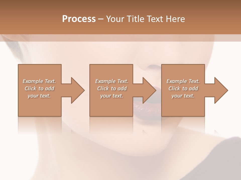 Woman Look Beautiful PowerPoint Template