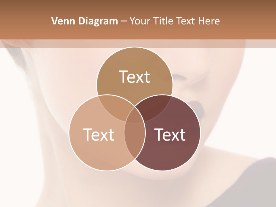 Woman Look Beautiful PowerPoint Template