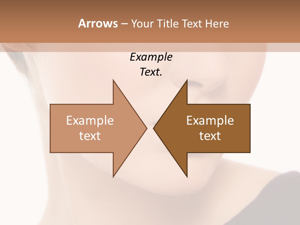 Woman Look Beautiful PowerPoint Template