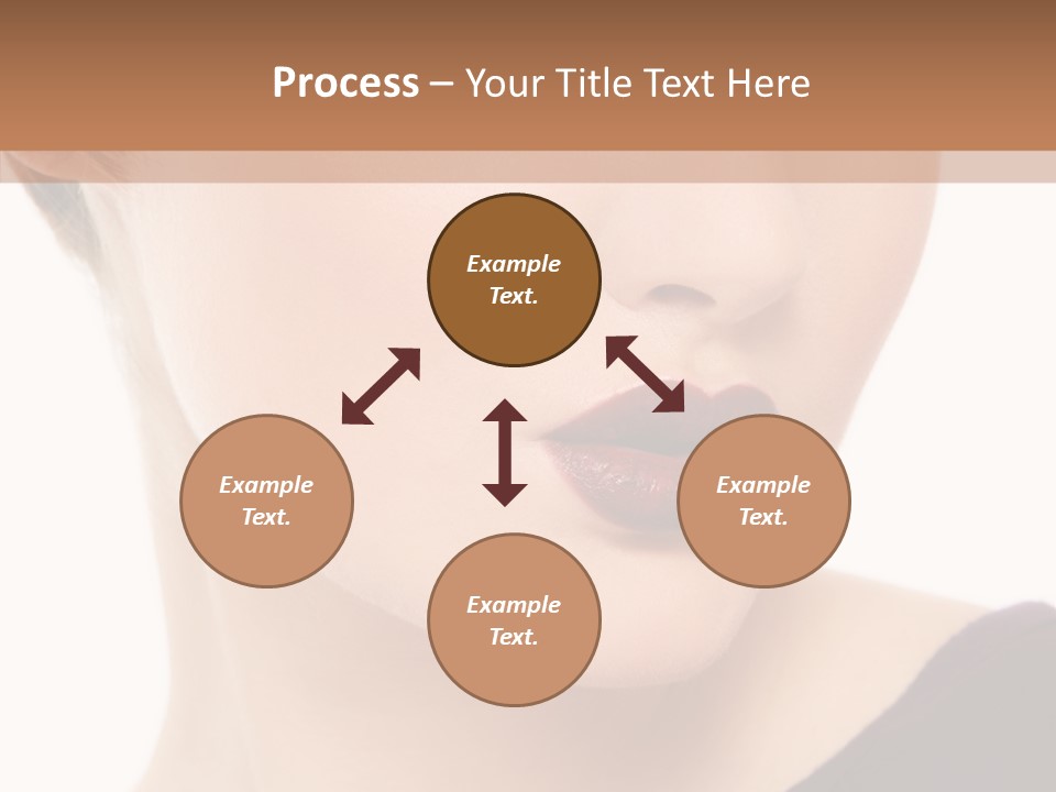 Woman Look Beautiful PowerPoint Template