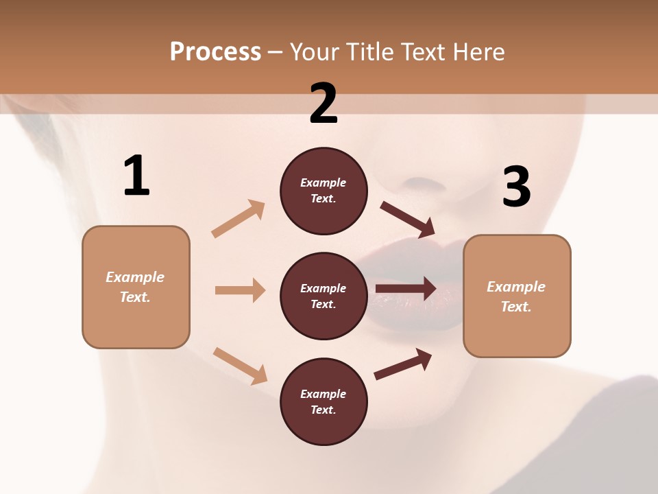 Woman Look Beautiful PowerPoint Template