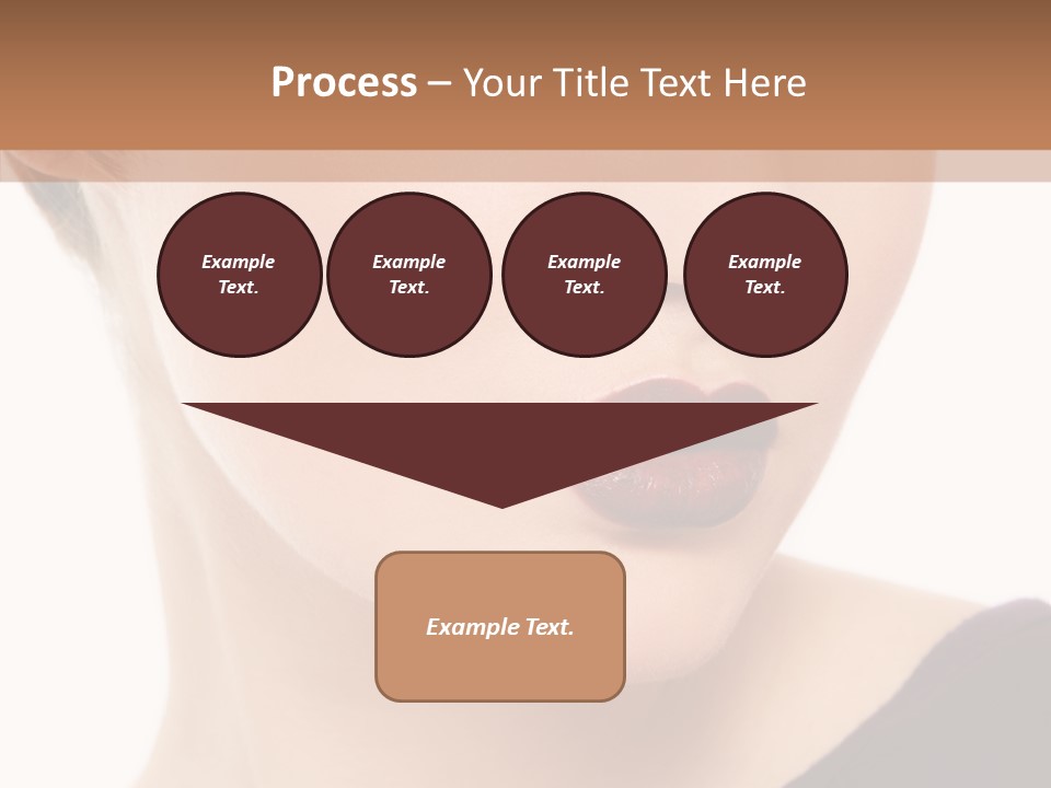 Woman Look Beautiful PowerPoint Template