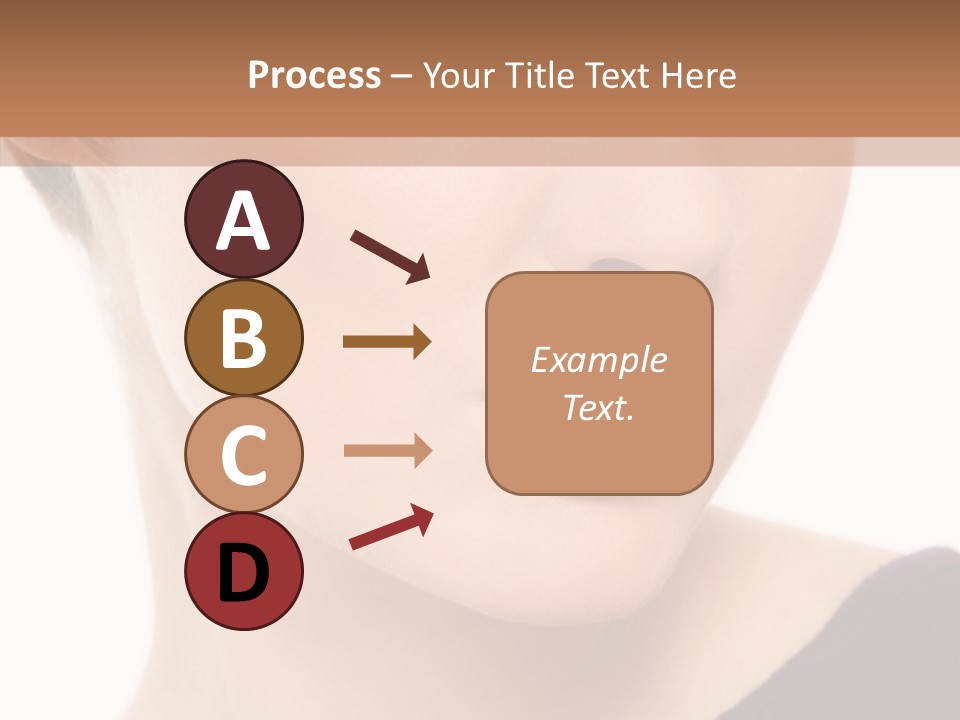 Woman Look Beautiful PowerPoint Template