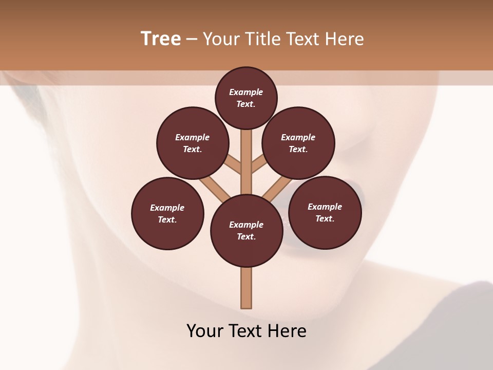 Woman Look Beautiful PowerPoint Template