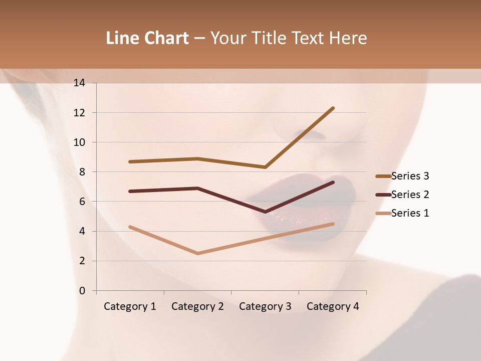 Woman Look Beautiful PowerPoint Template