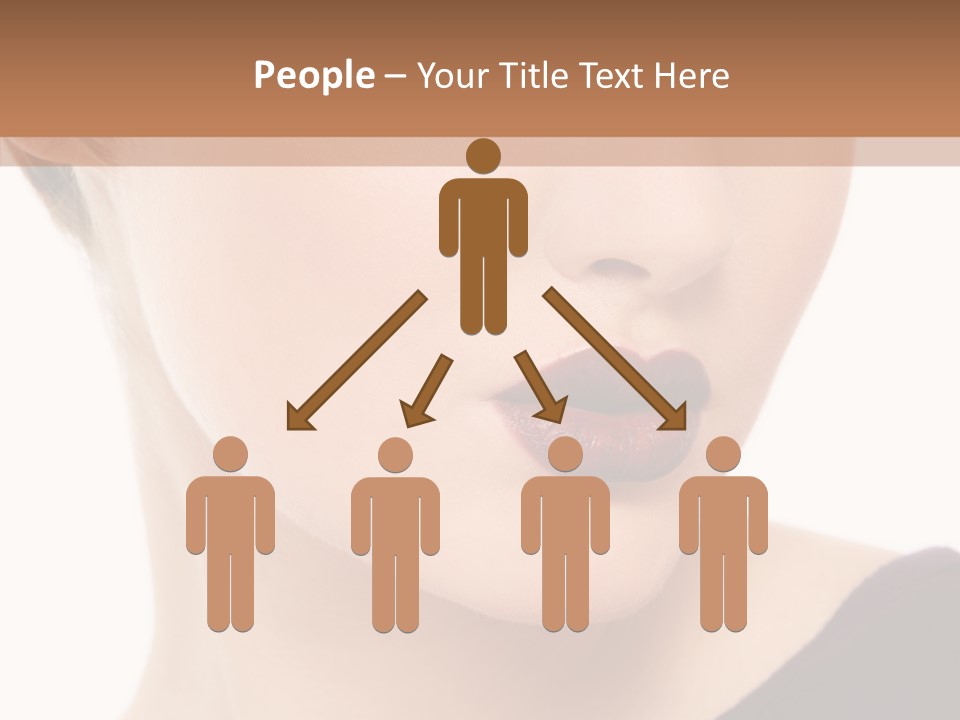 Woman Look Beautiful PowerPoint Template