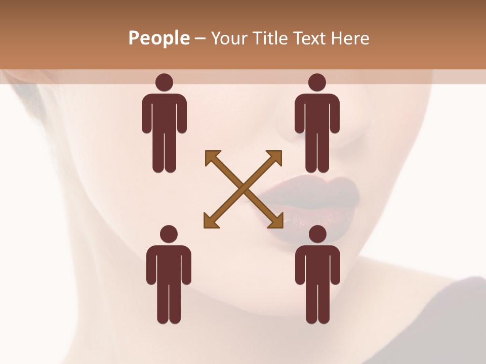 Woman Look Beautiful PowerPoint Template