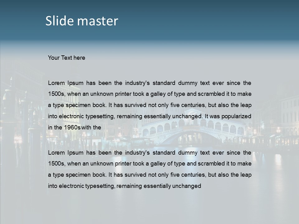 Chair Teamwork Humor PowerPoint Template