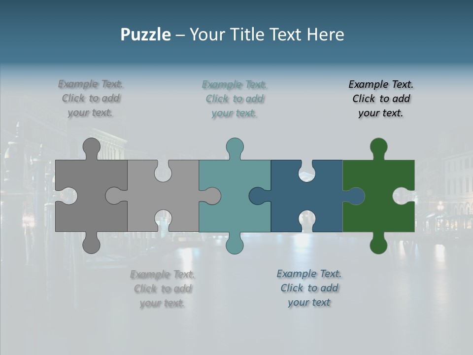 Chair Teamwork Humor PowerPoint Template