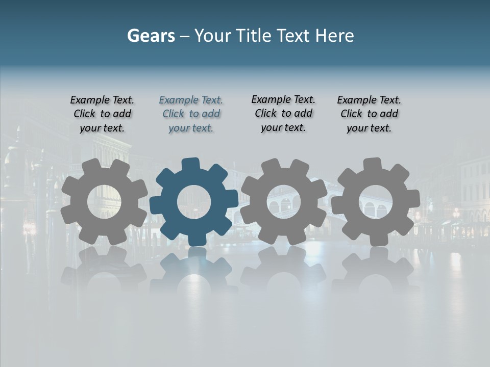 Chair Teamwork Humor PowerPoint Template