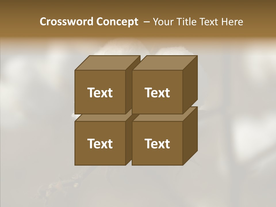 Fluffy Agriculture Bud PowerPoint Template