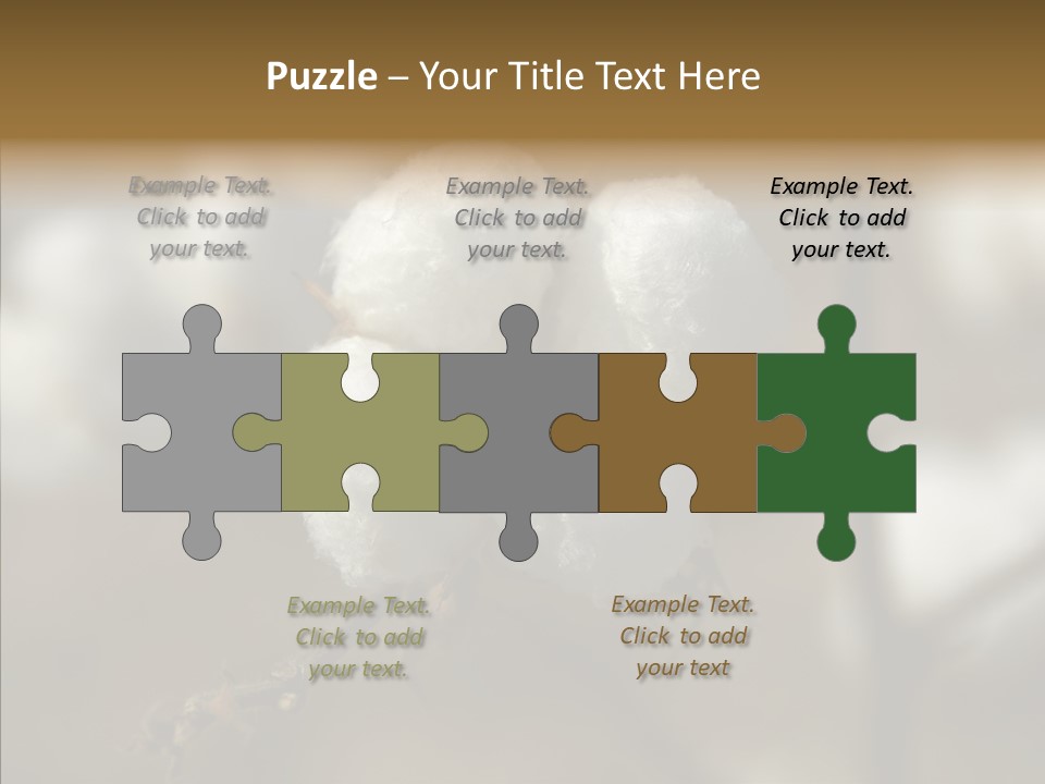 Fluffy Agriculture Bud PowerPoint Template