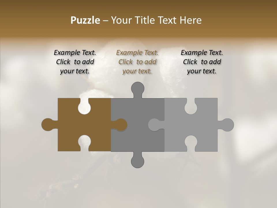 Fluffy Agriculture Bud PowerPoint Template