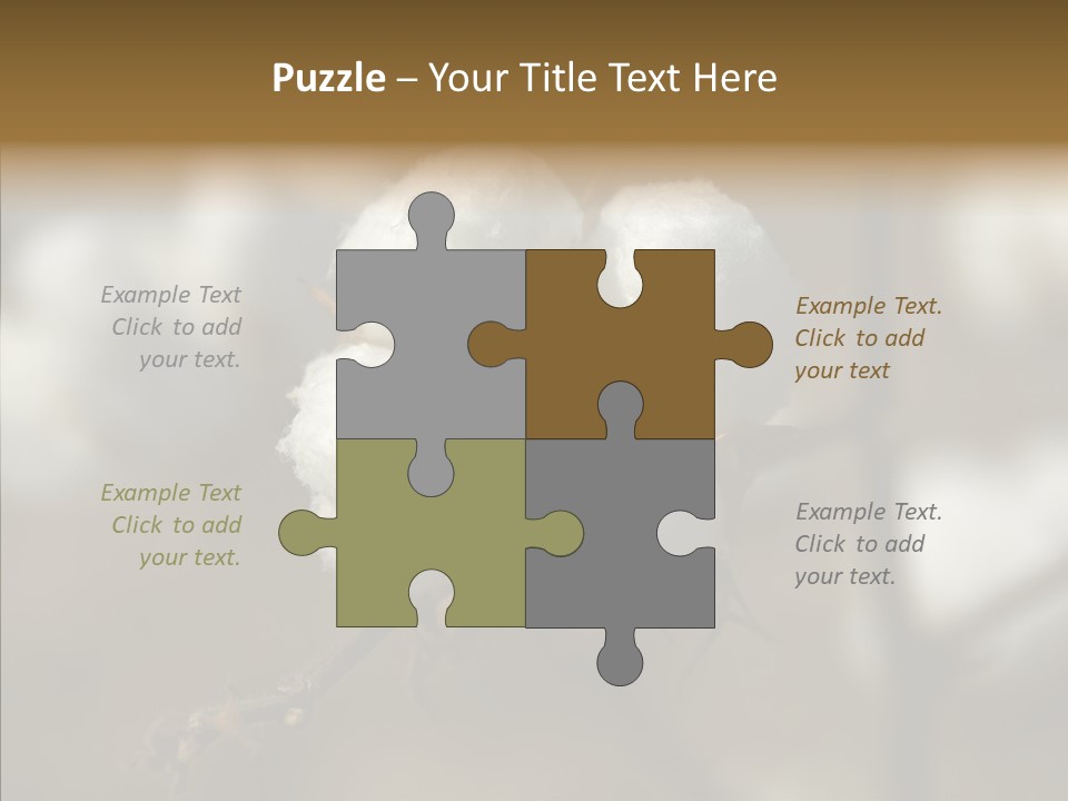 Fluffy Agriculture Bud PowerPoint Template