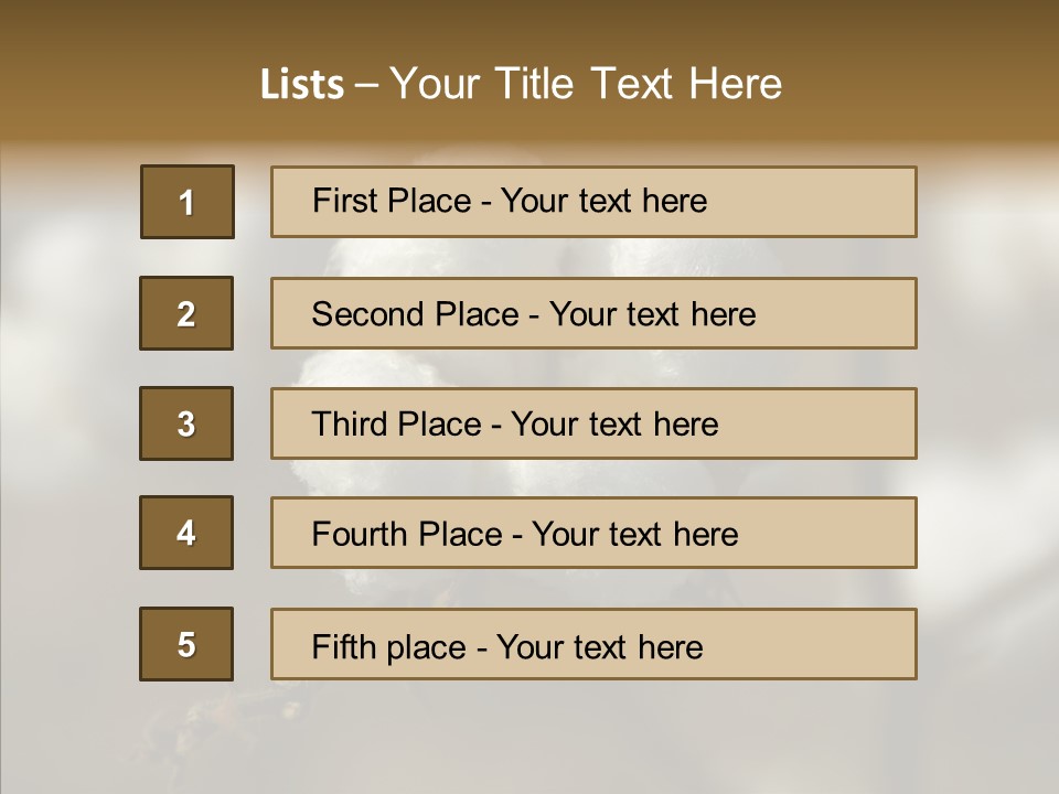 Fluffy Agriculture Bud PowerPoint Template