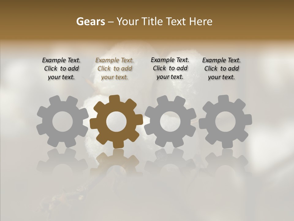 Fluffy Agriculture Bud PowerPoint Template