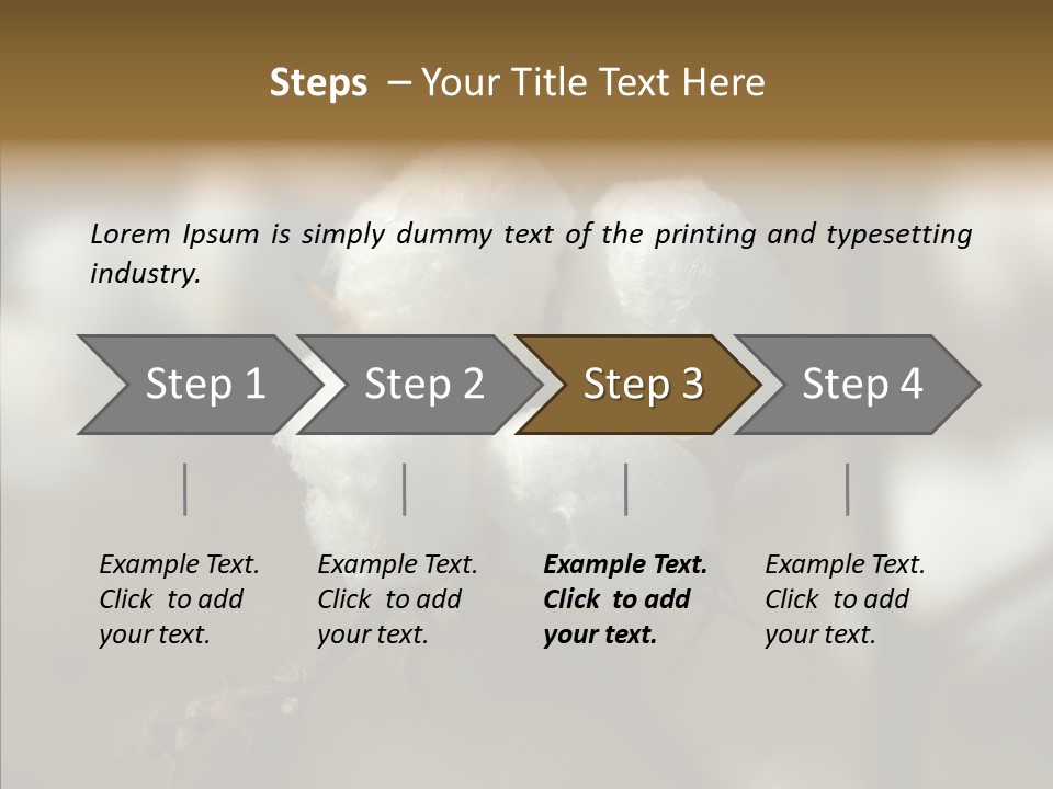 Fluffy Agriculture Bud PowerPoint Template