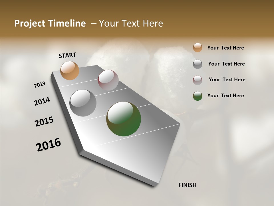 Fluffy Agriculture Bud PowerPoint Template