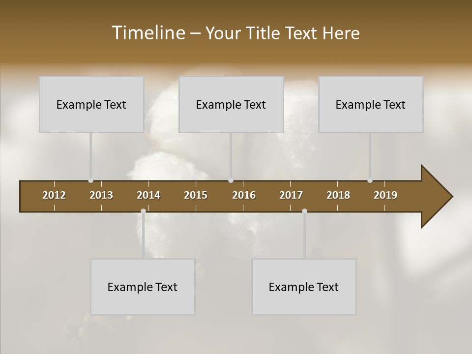 Fluffy Agriculture Bud PowerPoint Template