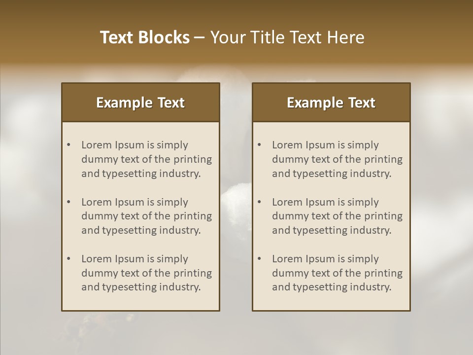 Fluffy Agriculture Bud PowerPoint Template