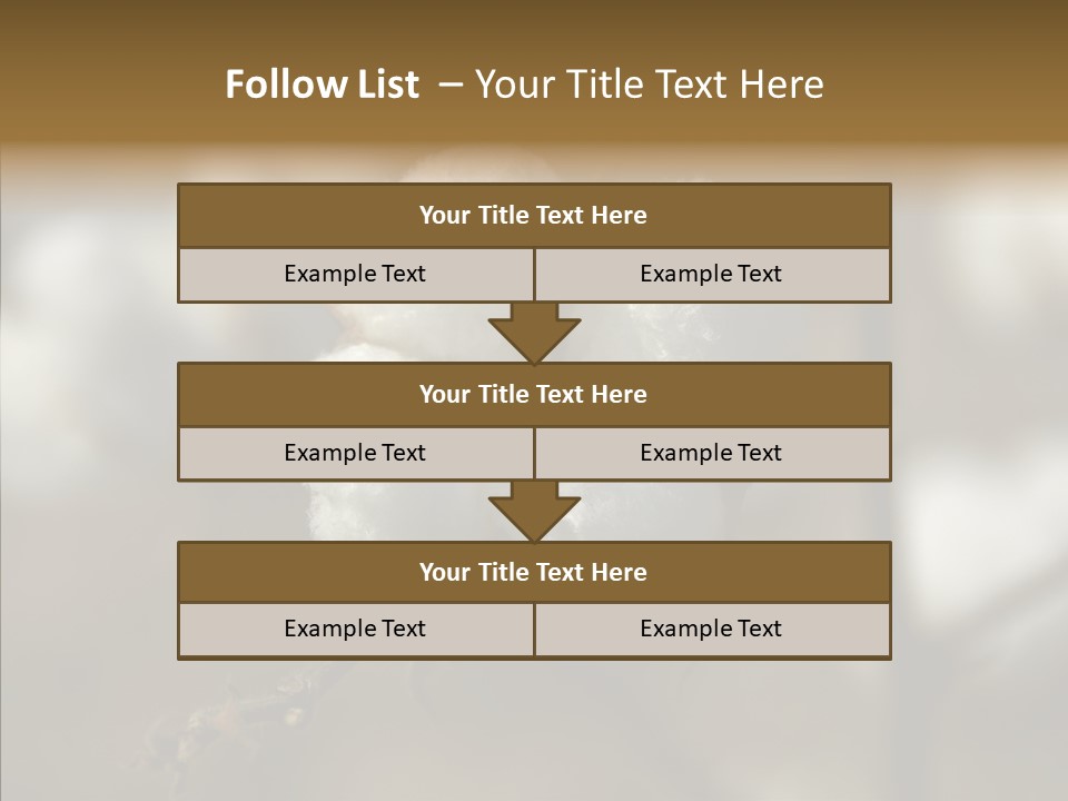 Fluffy Agriculture Bud PowerPoint Template