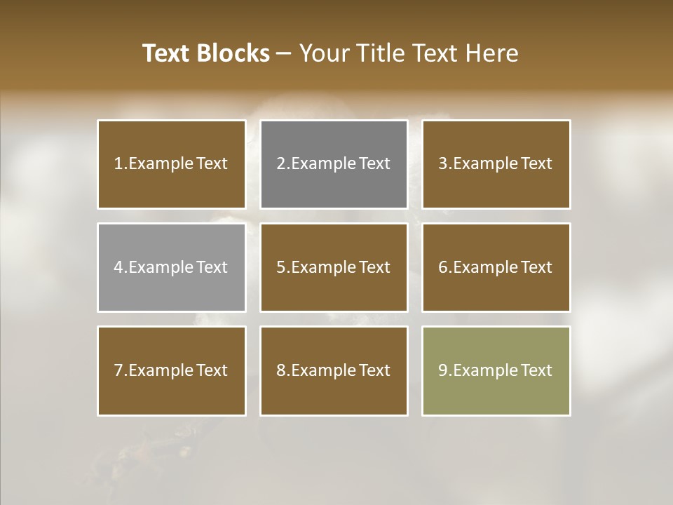 Fluffy Agriculture Bud PowerPoint Template