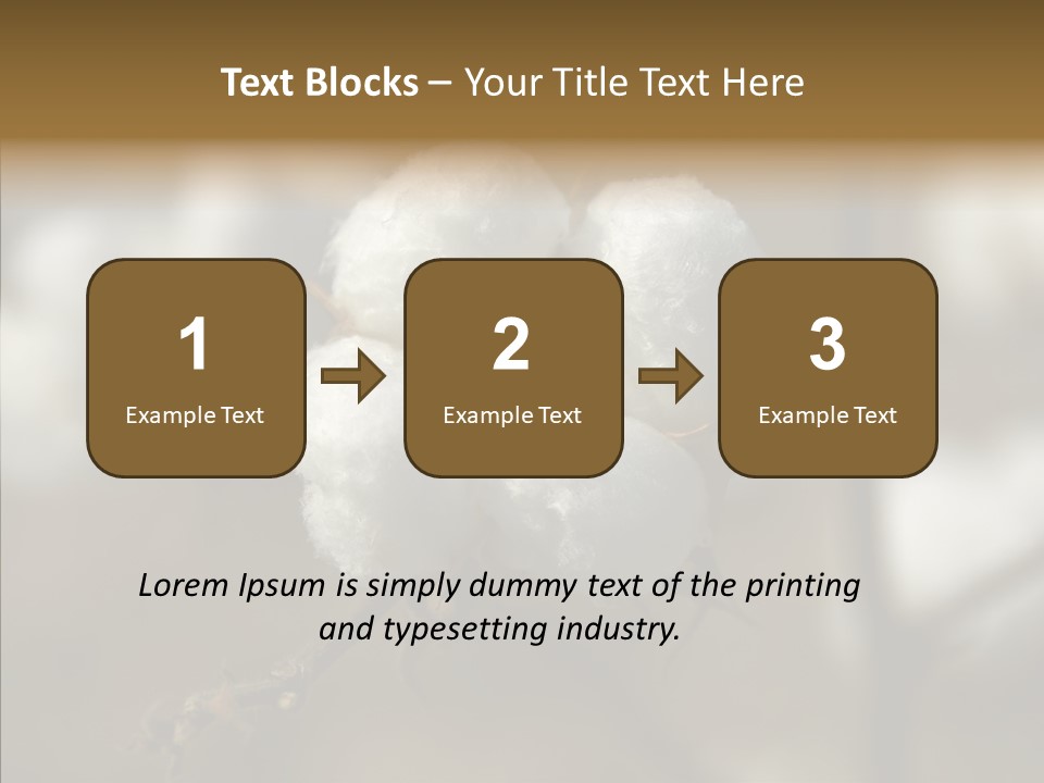Fluffy Agriculture Bud PowerPoint Template