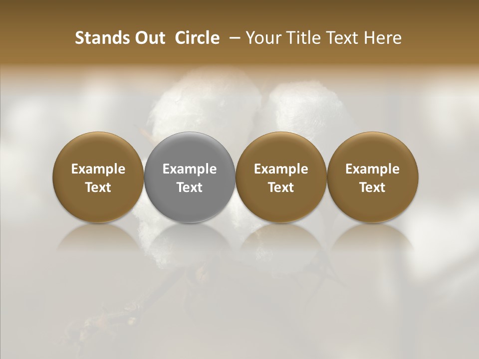 Fluffy Agriculture Bud PowerPoint Template