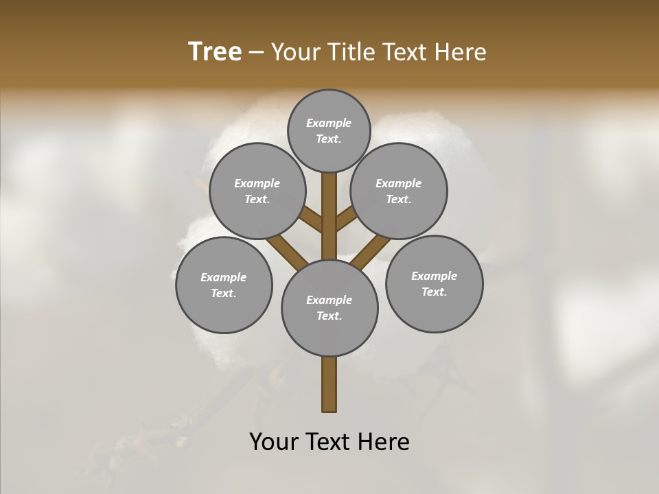 Fluffy Agriculture Bud PowerPoint Template