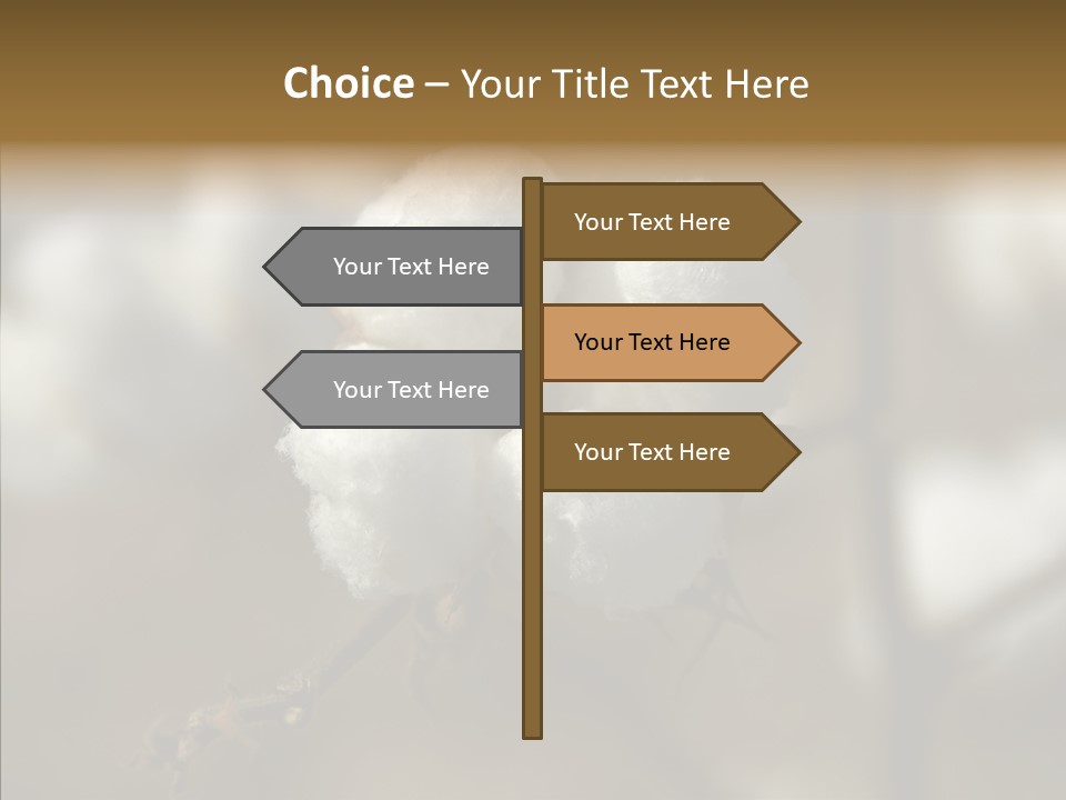 Fluffy Agriculture Bud PowerPoint Template