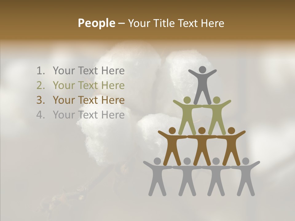 Fluffy Agriculture Bud PowerPoint Template