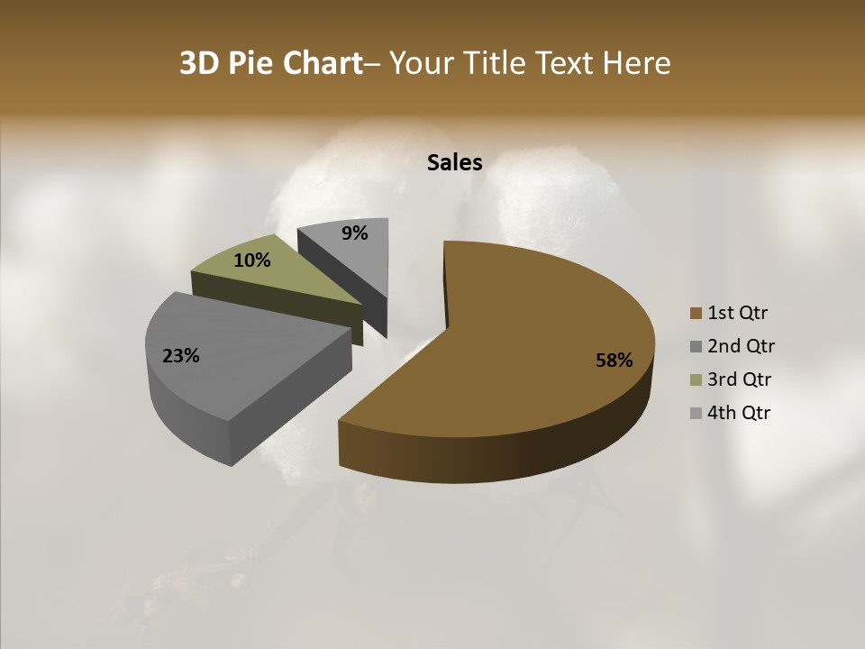 Fluffy Agriculture Bud PowerPoint Template
