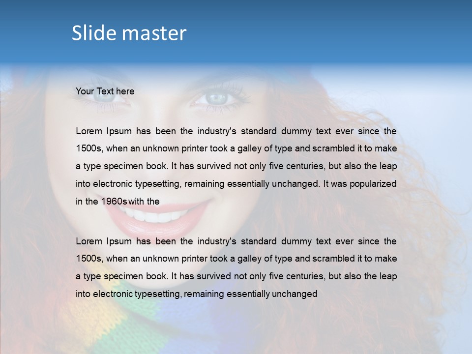 Team Writing Company PowerPoint Template