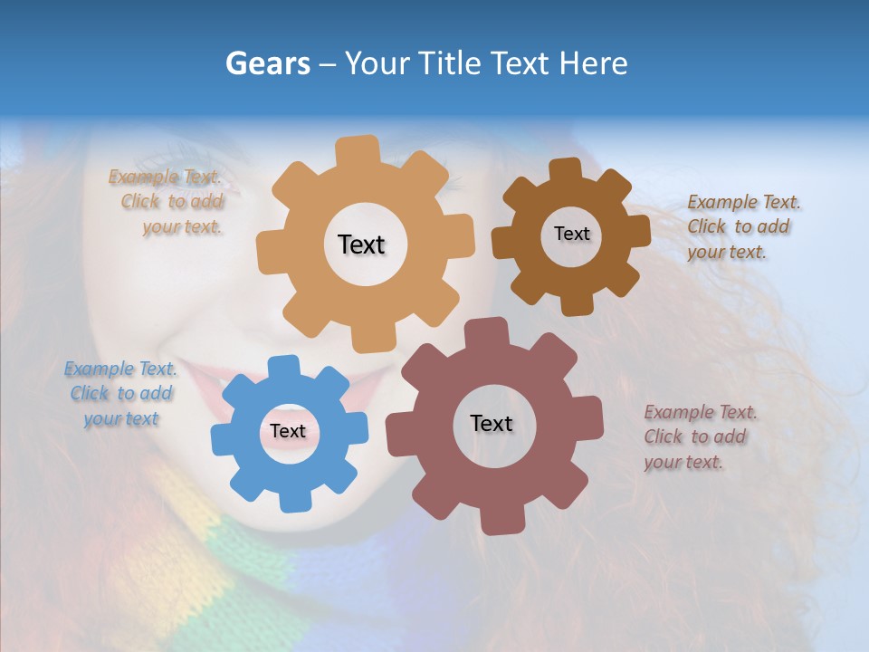 Team Writing Company PowerPoint Template